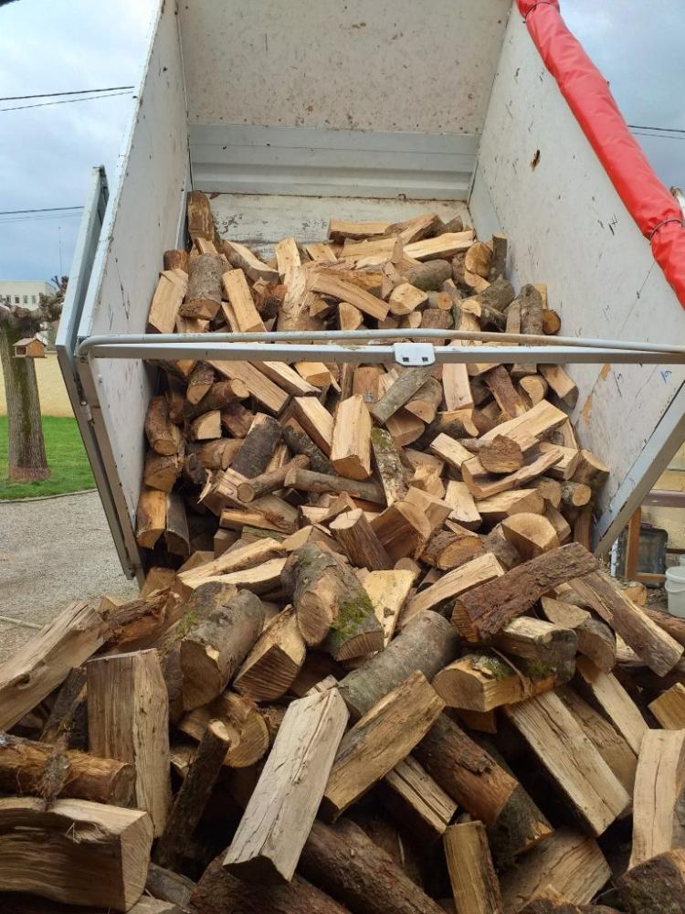 livraison de bois benne